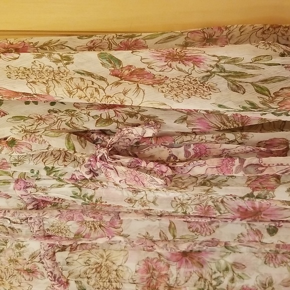 Beautiful Johnny Was dress, large size with matching liner, adjustable waist. - Picture 3 of 6